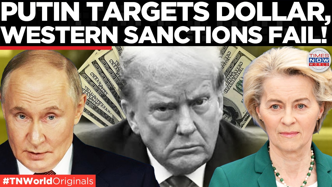 WATCH: Putin Challenges Sanctions, Accelerates De-Dollarisation Through Eurasian Economic Union