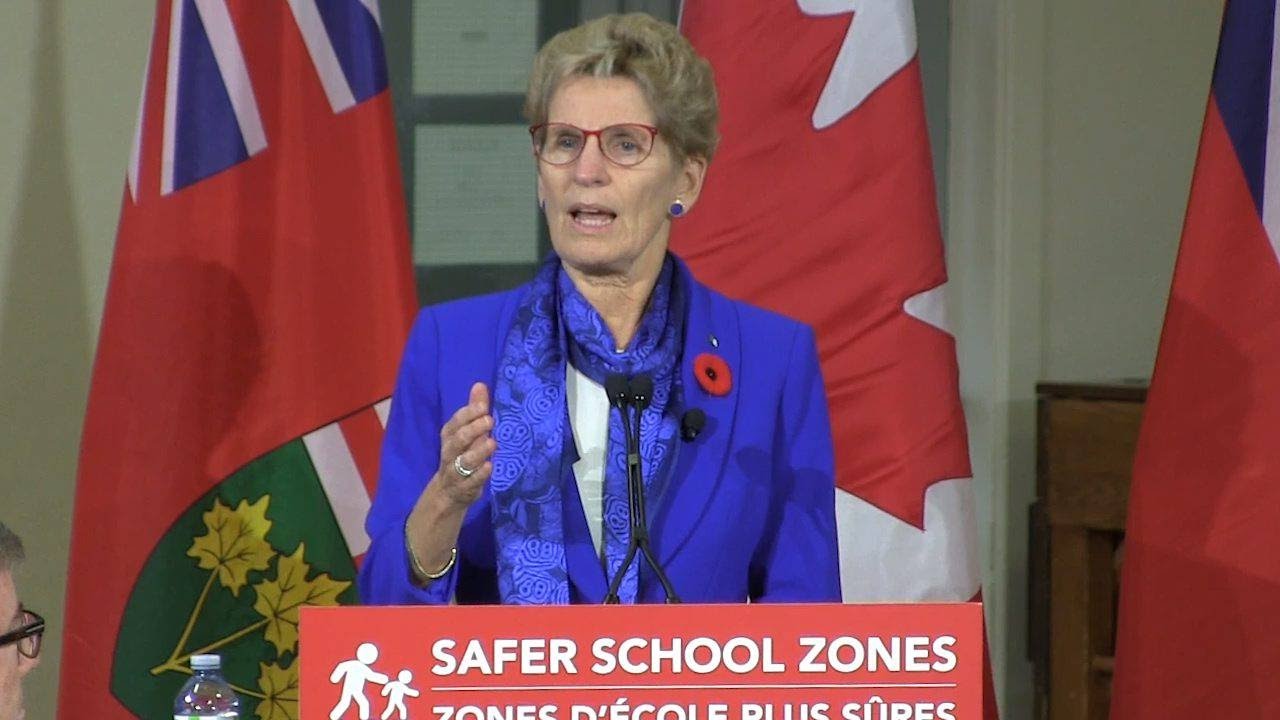 Plan for photo radar in school zones about kids' safety: Wynne