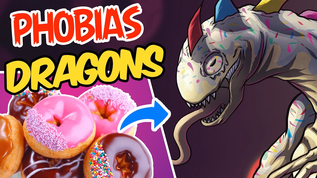 What if PHOBIAS were DRAGONS ?! p2 (Speedpaint & Story)