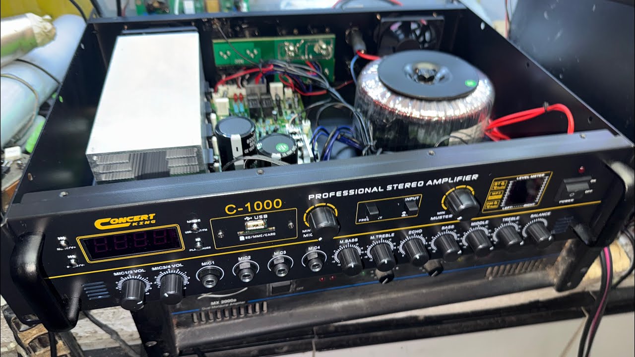 BAGONG BRAND NG AMPLIFIER SINGLAKAS NG SAKURA AV737 CONCERT C-1000 REVIEW