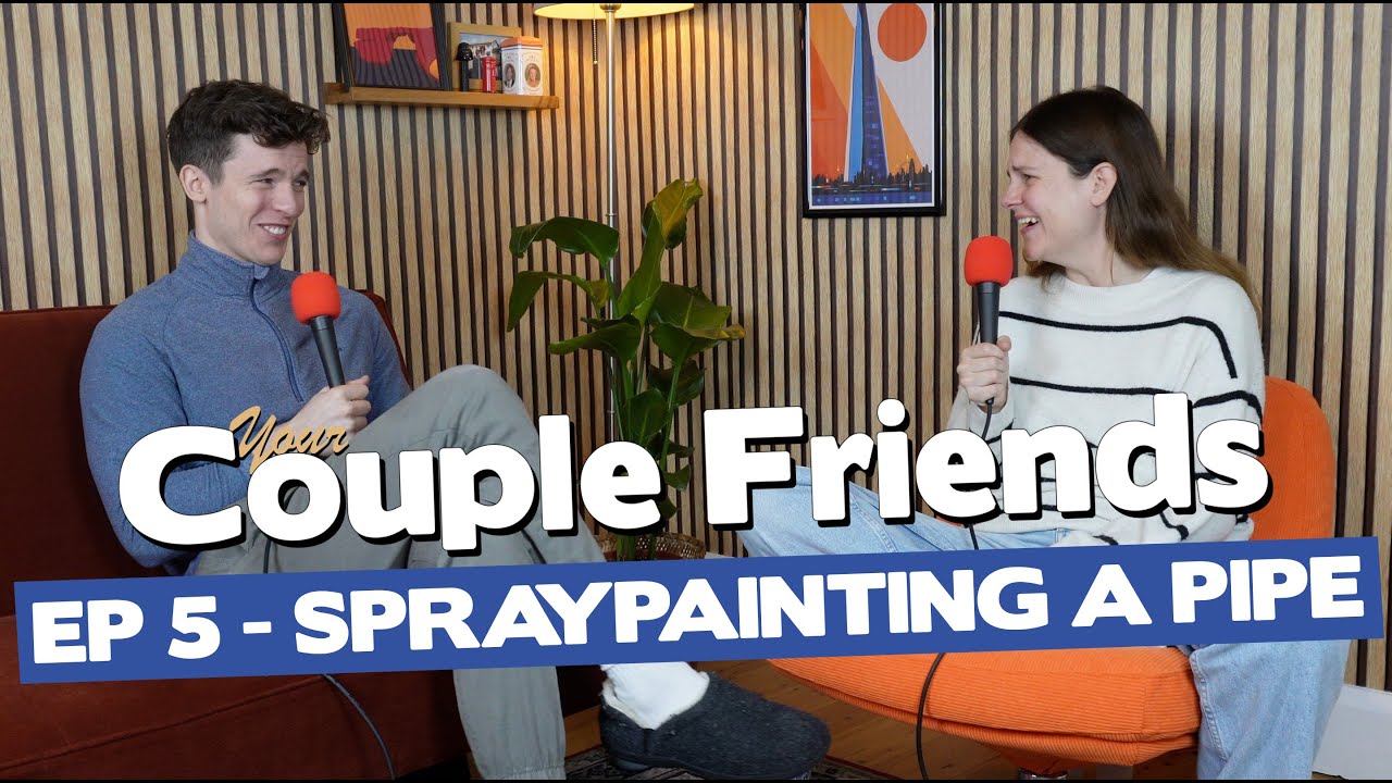 5. Spraypainting a pipe | Your Couple Friends