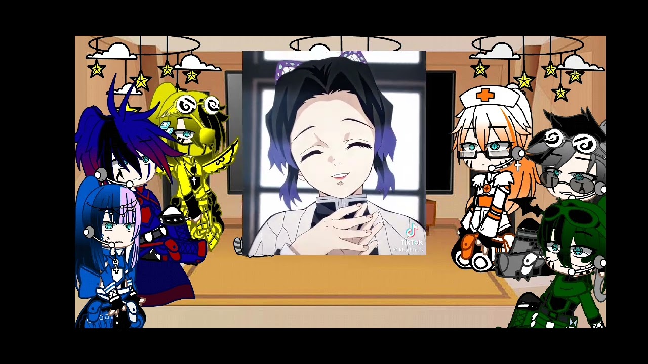 Transformers Prime react kids future's as ??? Gacha club my AU TFP x Demon Slayer