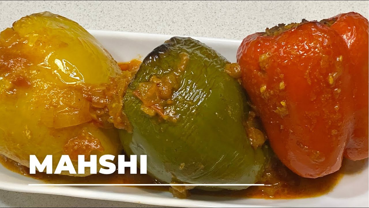 Mahshi || Sudanese Stuffed Capsicums