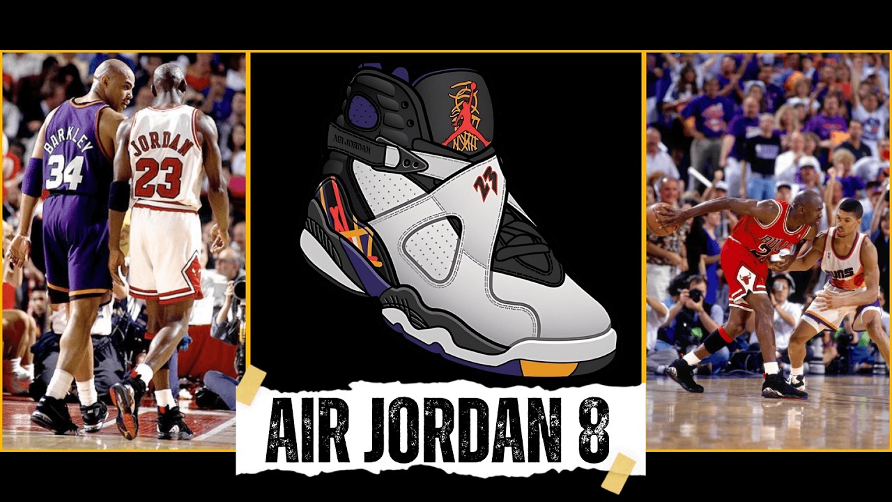 Air Jordan 8 - 9 Curiosidades OCULTOS que POCOS Conocen