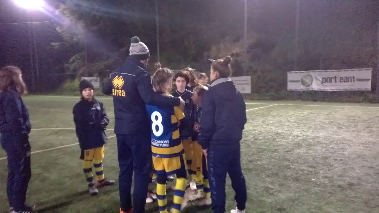 Under 12 Femminile ~ 1° Trofeo Trincerone: Parma-Spezia (Finale) 4-5 (dcr). Sequenza rigori