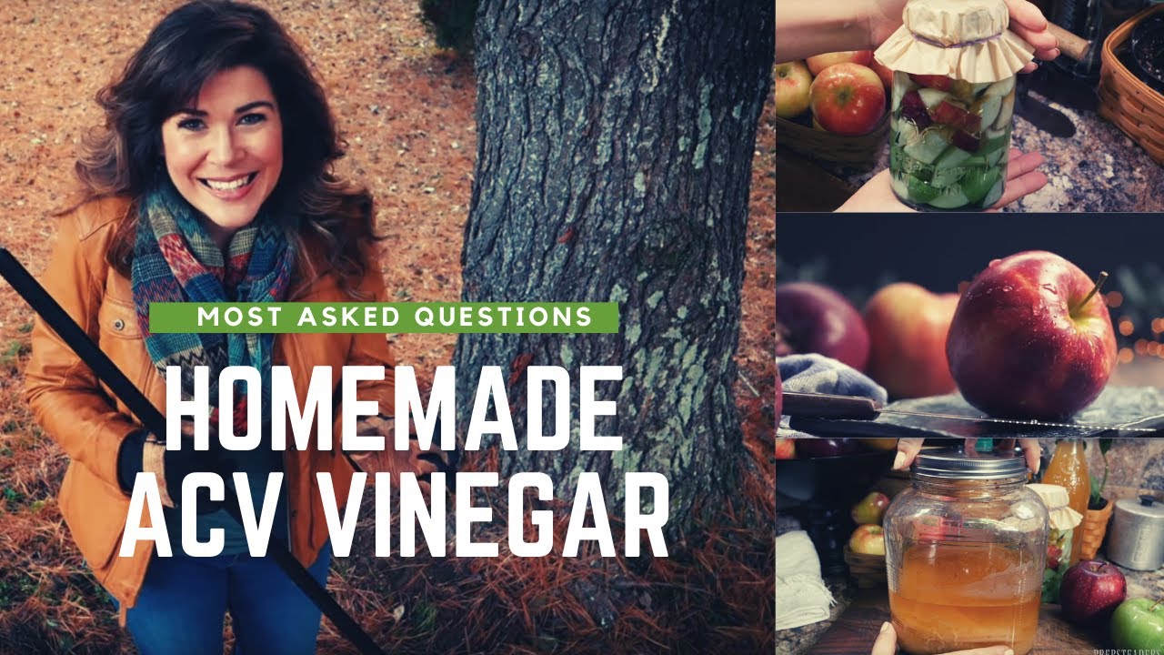 Homemade Apple Cider Vinegar MAQs (Most Asked Questions)- Prepsteaders Answers