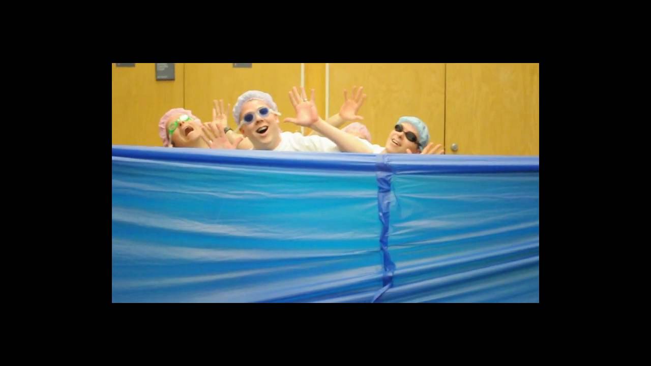 Synchronized Swimming Skit at the Ann Arbor First Ward (LDS) talent show