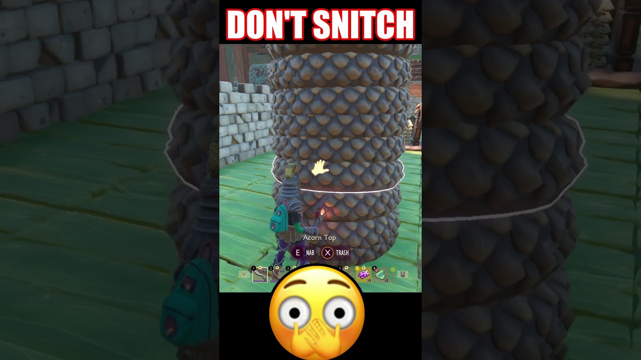 Don't tell the Devs! This is our secret 👁️👄👁️(Patched) | INFINITE STEMS AND ACORN TOPS |  #shorts