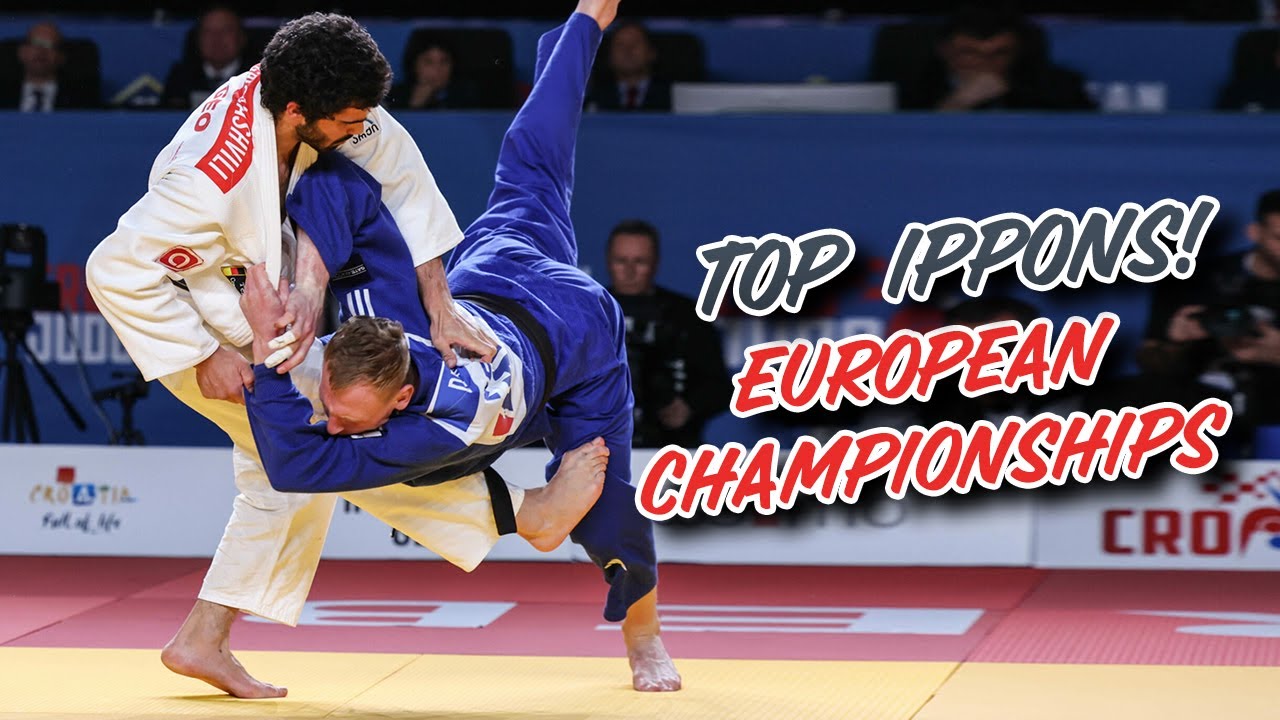 TOP IPPONS - Чемпионат Европы по дзюдо 2024 ЧАСТЬ 1