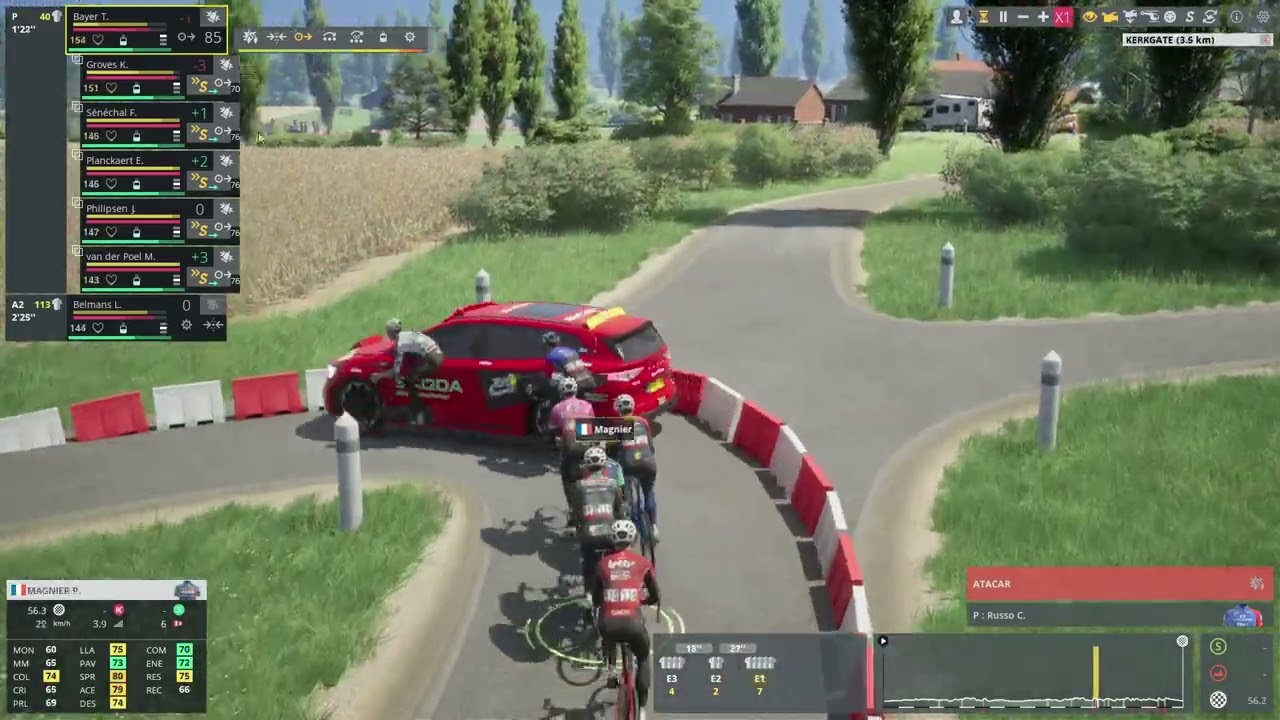 MATHIEU VAN DER POEL | PRO CYCLING MANAGER 2025 | OMLOOP NIEUWSBLAD 2026