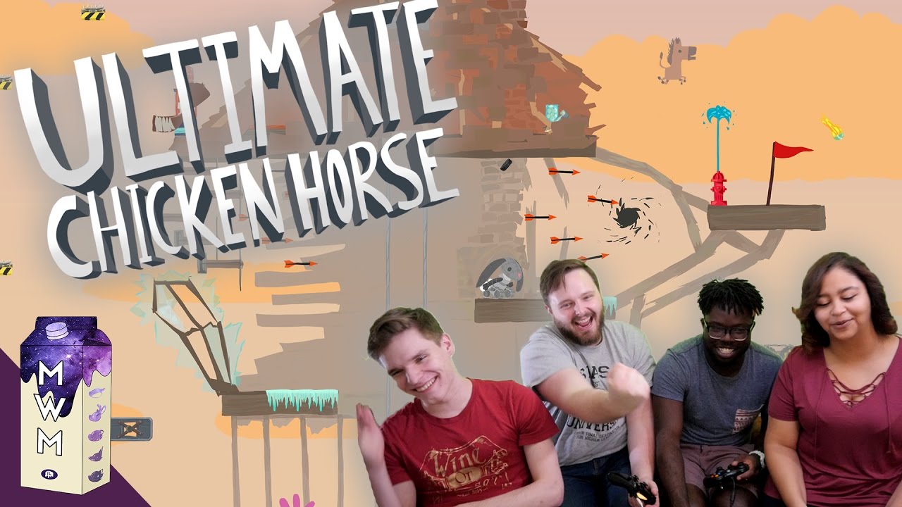 Ultimate Chicken Horse | Old DEATH Mansion! | #2