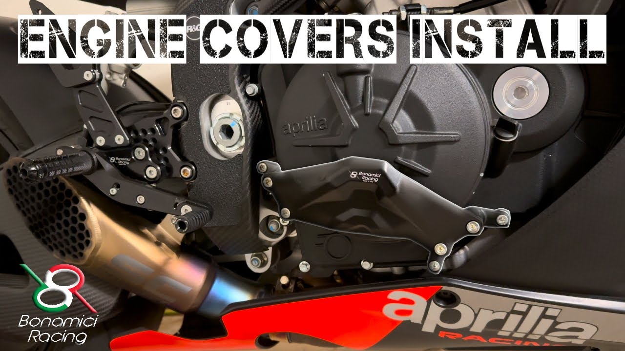 RSV4 | Bonamici Engine Covers | Install