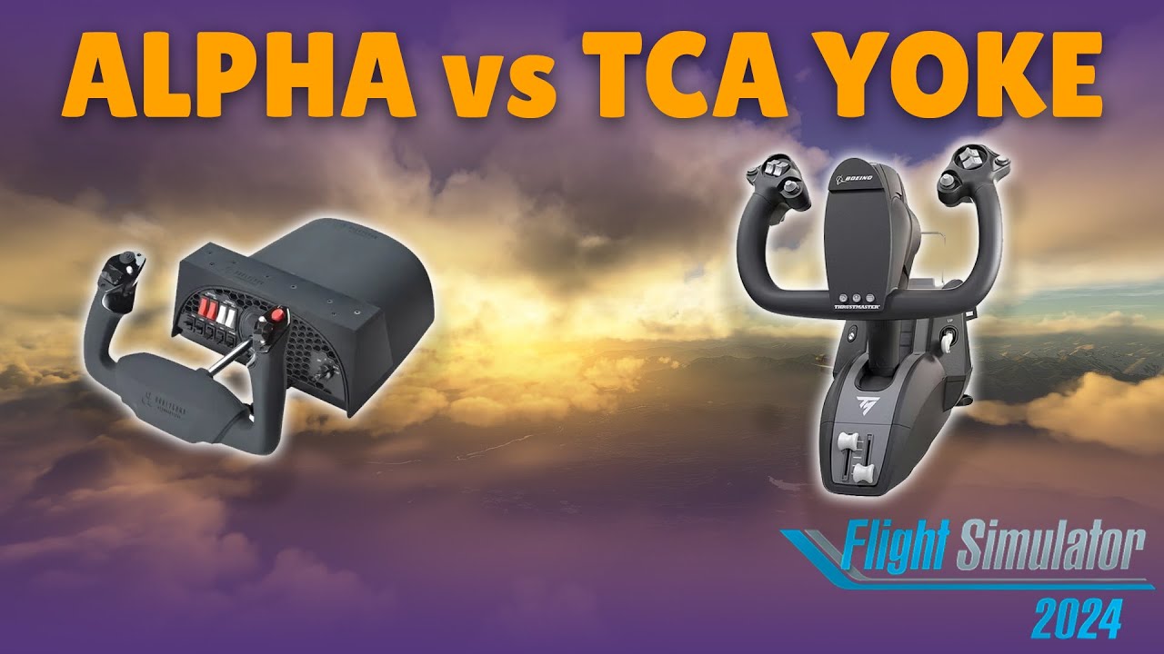 Honeycomb Alpha или Thrustmaster TCA Yoke — окончательное сравнение для MSFS 2024