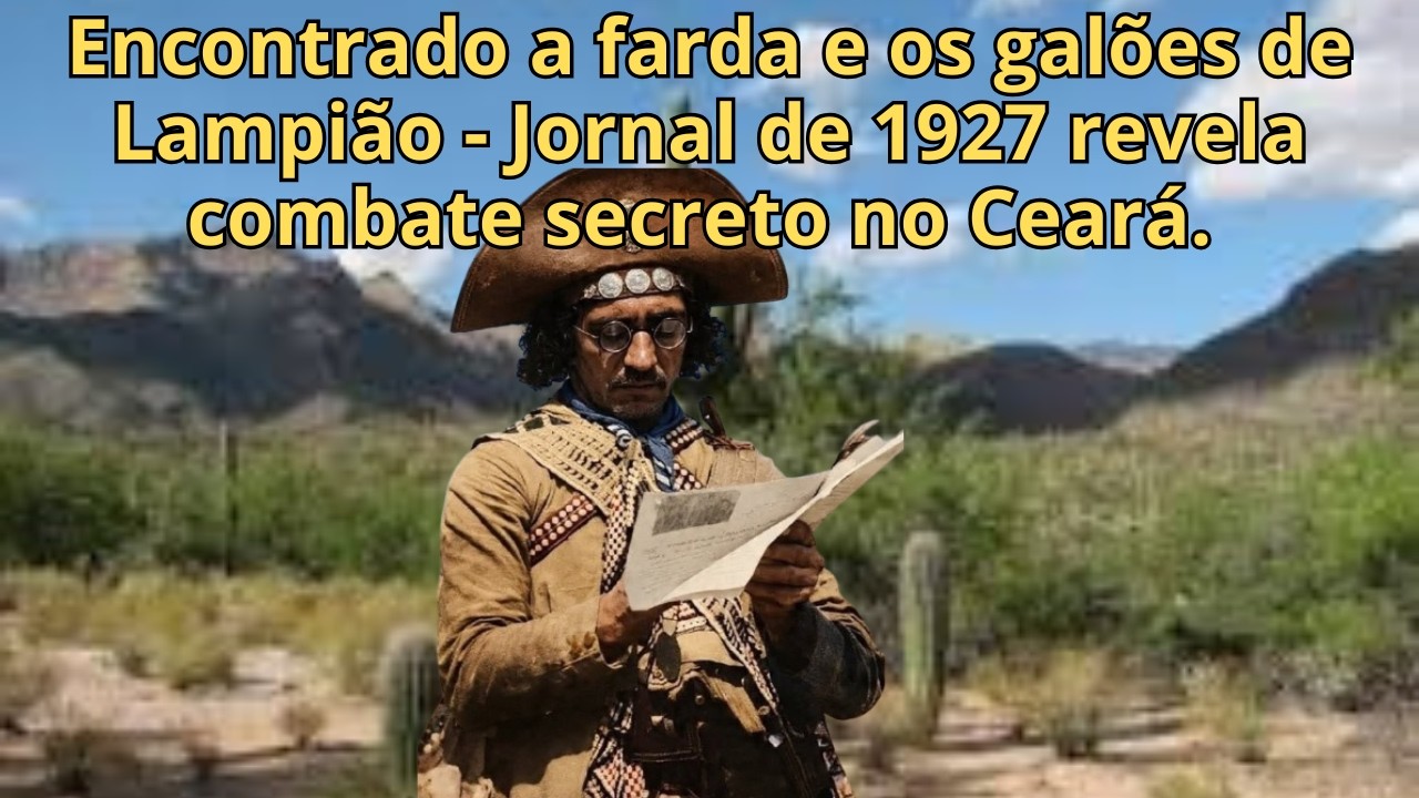 Encontrado a farda e os galões de Lampião   Jornal de 1927 revela combate secreto no Ceará e descobe