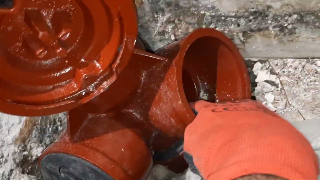 Remplacement de colonne en fonte SME75 part 02 | finition et fin de #chantiers