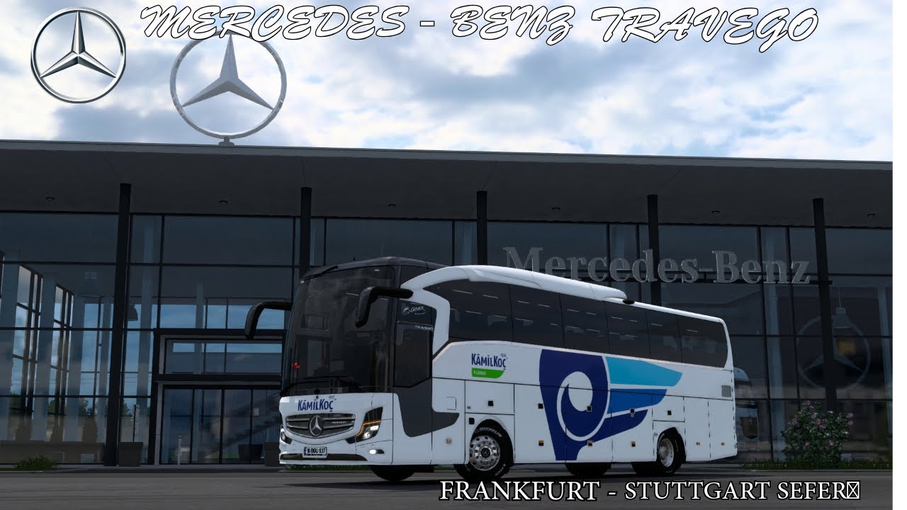 ETS 2 TRAVEGO MODU [ FRANKFURT - STUTTGART SEFERİ ]