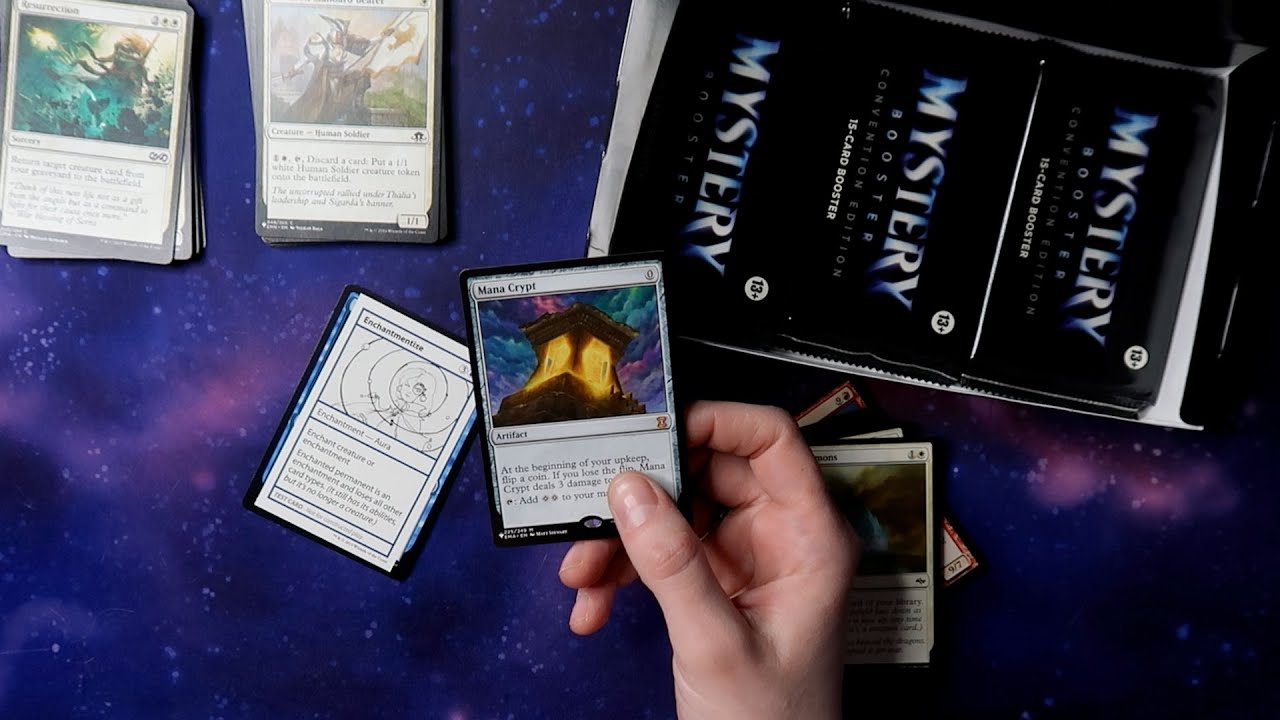 ASMR Magic the Gathering Mystery Booster Opening | Soft Speaking