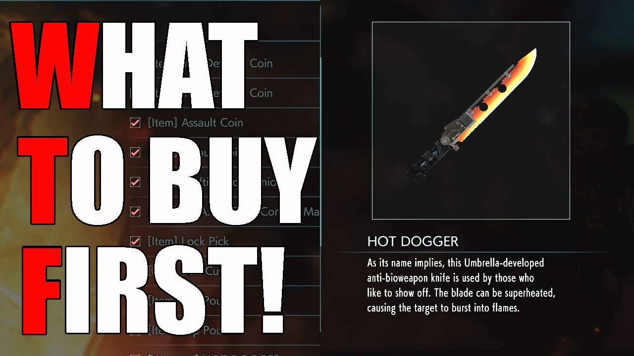 ЧТО ВАМ НУЖНО КУПИТЬ в МАГАЗИНЕ Resident Evil 3!