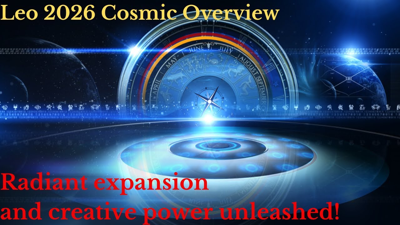 ♌ Leo 2026 Cosmic Overview ♌ Jupiter in YOUR sign = radiant expansion and creative power unleashed!