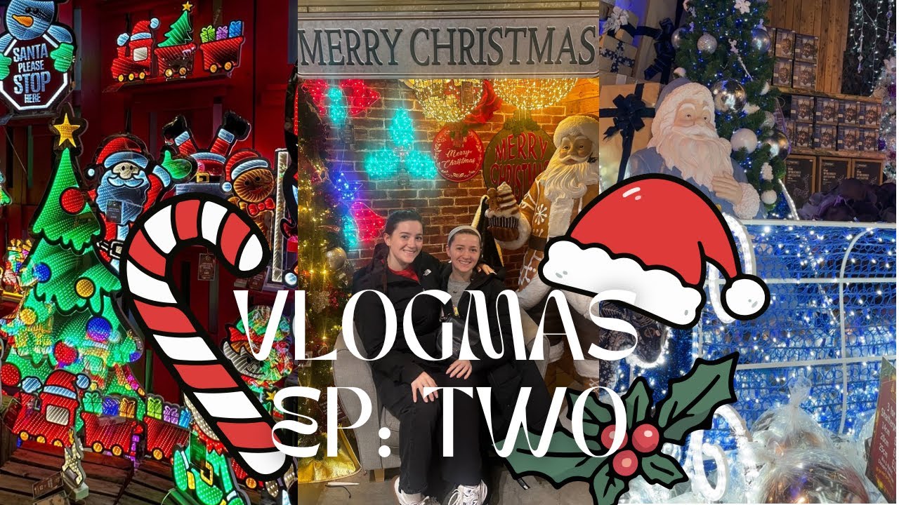 VLOGMAS EP.2 🎄 Spending a Festive Weekend With Me | Xmas Nails, Christmas Decorations and Shopping ✨