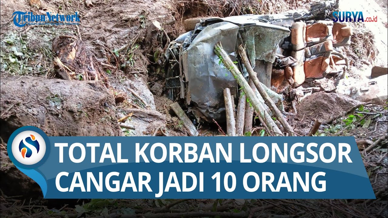 WARGA SIDOARJO DAN 2 BALITA Jadi Korban Longsor di Cangar-Pacet Mojokerto, Total Jadi 10 Orang