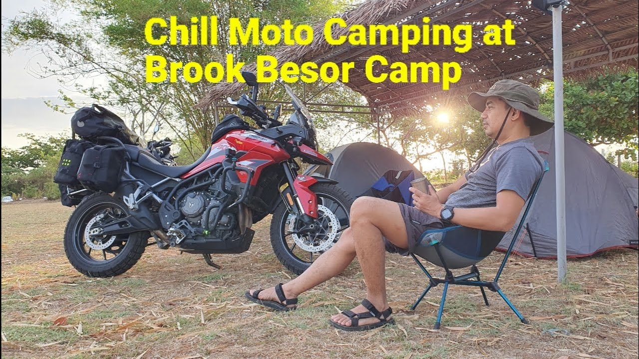 Chill Moto Camping @ Brook Besor Camp [Tiger 900 GT & BMW 1200 GS]