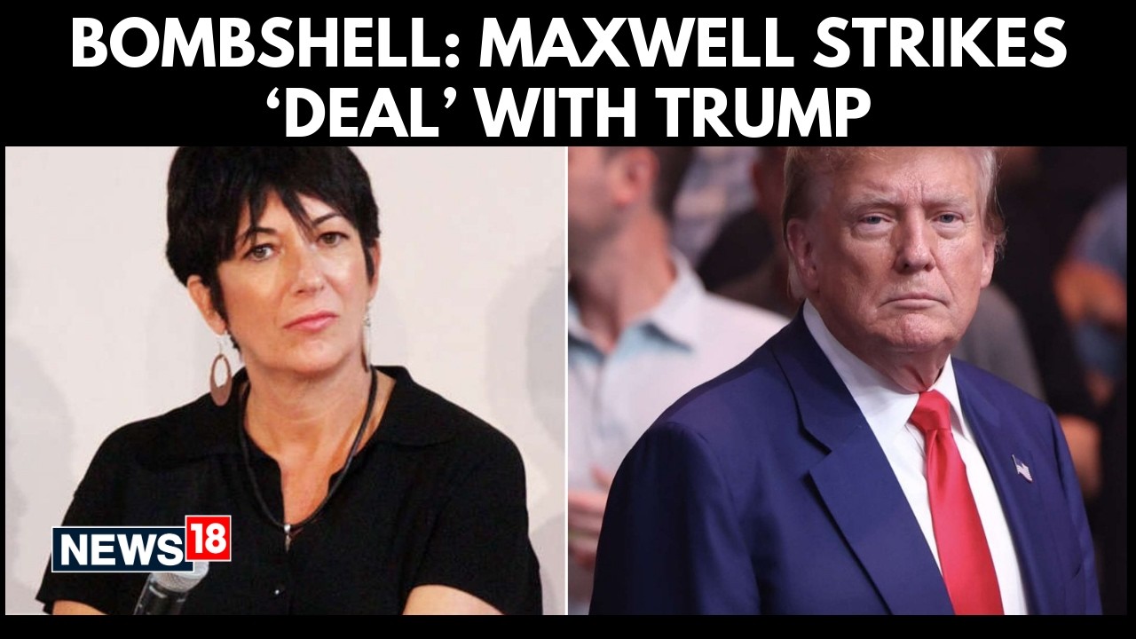 Ghislaine Maxwell Offers to Clear Trump in Epstein Probe If Granted Clemency | Shocking Twist | N18G