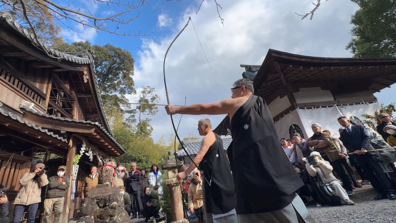 新春の氏神詣りにぎやかに　2026走田神社