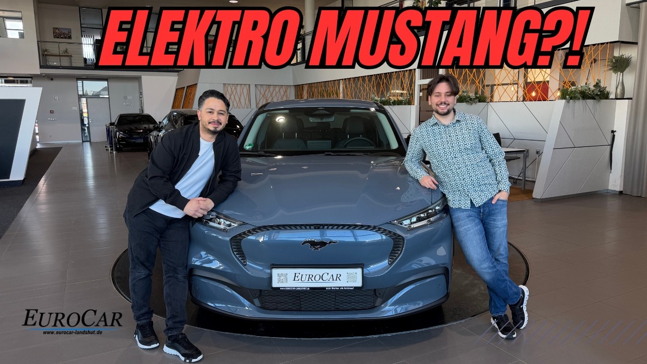 Ein Elektro Mustang bei uns?! Zuschauer Auto auf der Drehplatte!