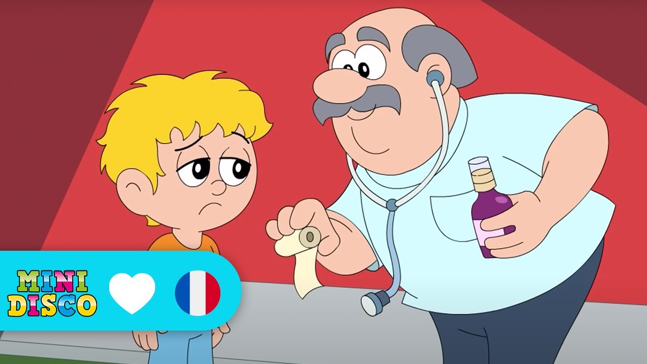 MALADE | Chansons pour enfants | Les comptines | Minidisco