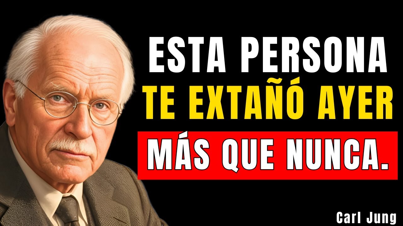 Gracias a ti, ayer SE ENFRENTÓ A una situación difícil y sintió EN EL FONDO  tu presencia| CARL JUNG