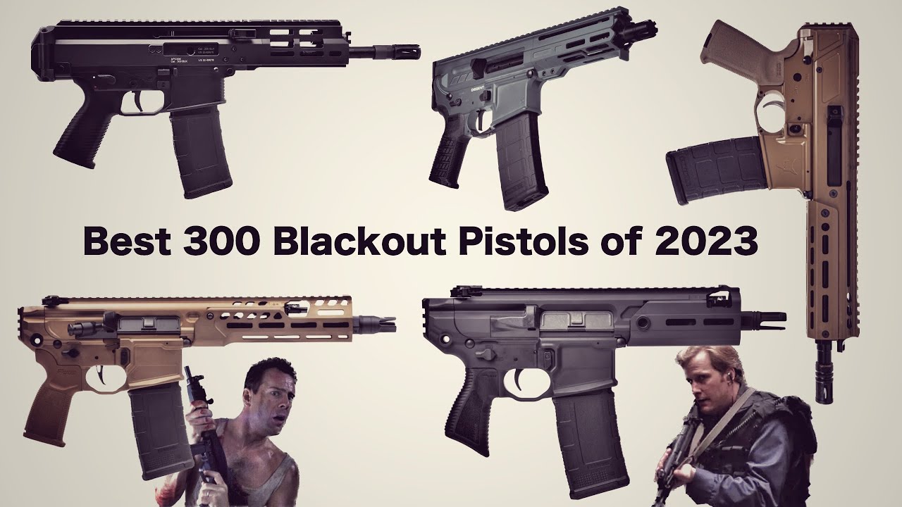 300 лучших пистолетов Blackout в 2023 году (5 лучших пистолетов)