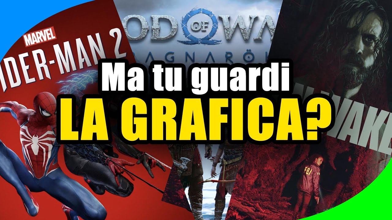 Ancora guardi LA GRAFICA!?!?