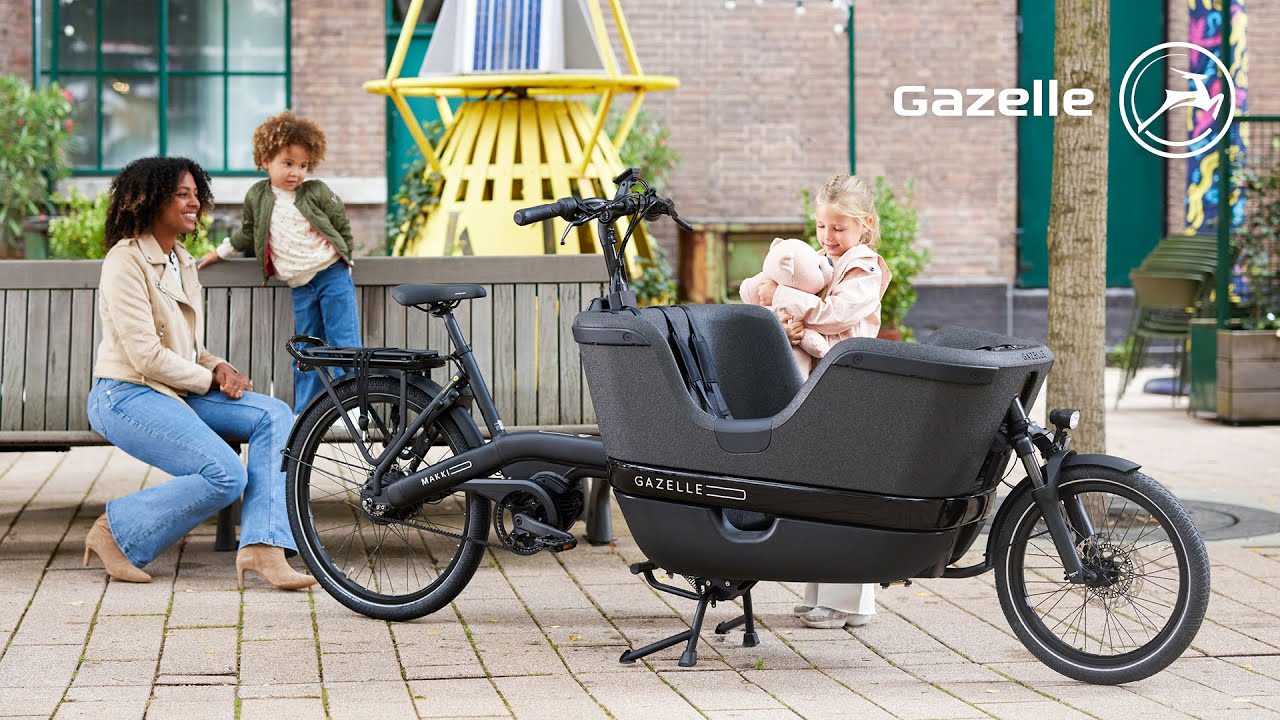 Een tweede auto is niet meer nodig met de Gazelle Makki Travel. 
