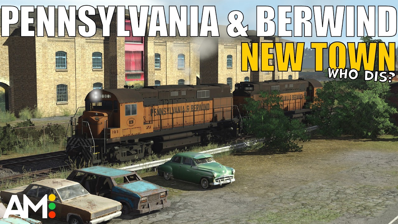 Новый город: Trainz Pennsylvania & Berwind 56