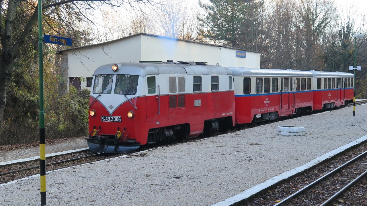 Mk49 2006 a Gyermekvasúton, fotósvonattal 2024.11.30.
