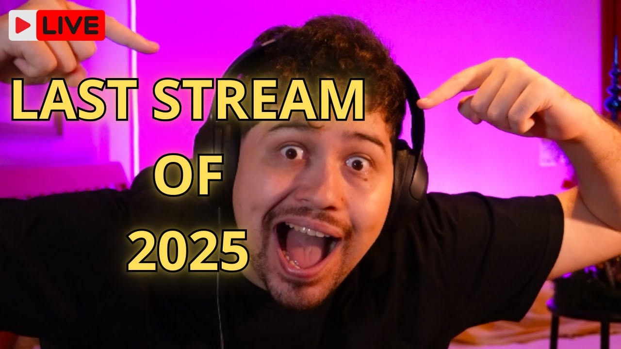 LAST 2025 STREAM 🔴New Year around the corner