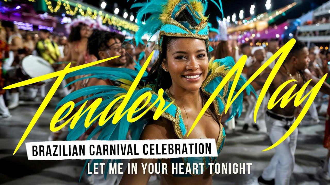 Brazilian Carnival Celebration. Let Me In Your Heart Tonight - Tender May (Music Video).