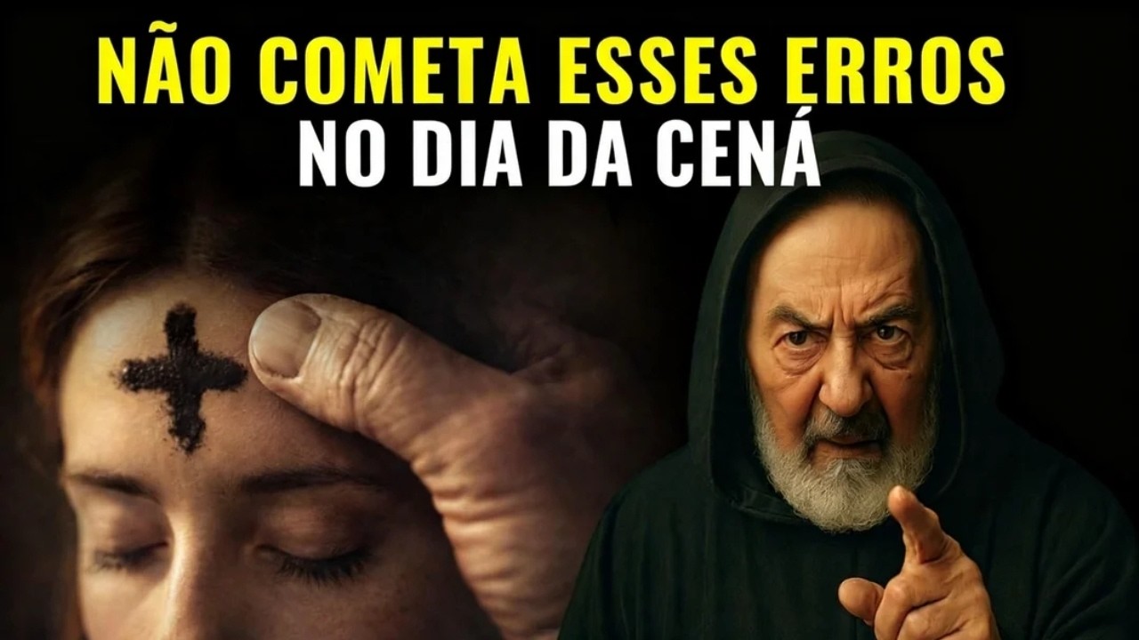 Padre Pio: 3 erros que ofendem Deus na Quarta-feira de Cinzas