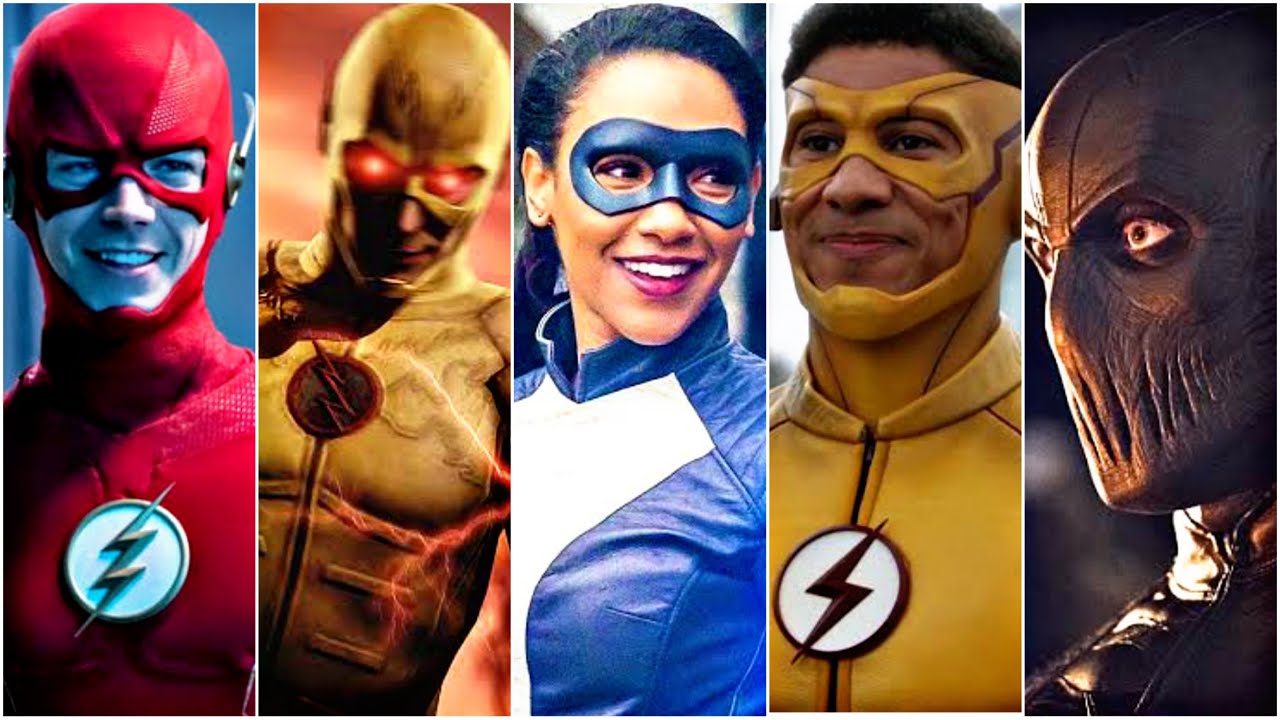 The Flash Speedsters Different Lightning And Users| Explained In Hindi