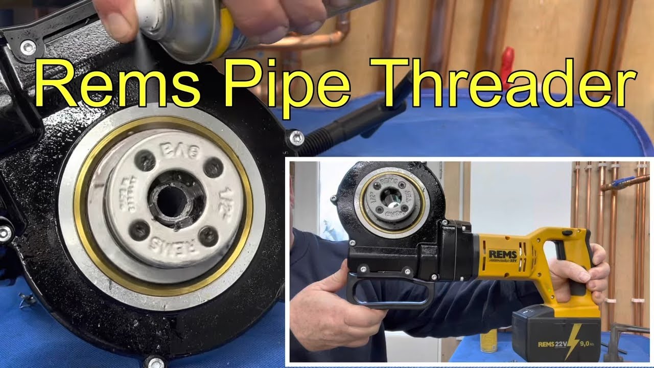 Rems Pipe Threading Tool | Akku Amigo 22v