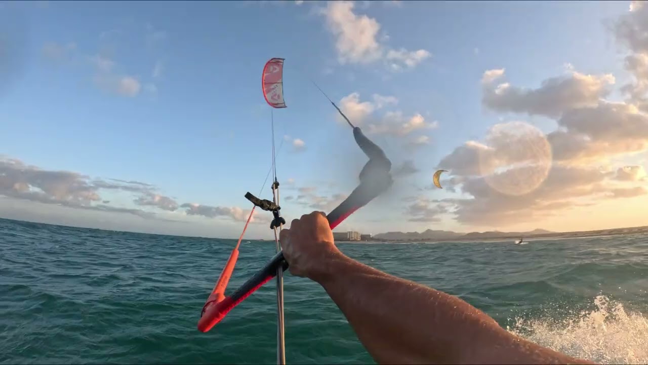 Chill sunset-Kiting in FlagBeach 10/09/2026