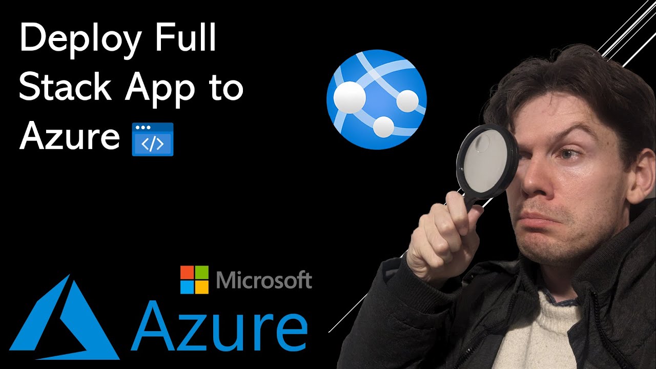 Deploy a Full Stack App (React frontend + Node backend) to Azure Static Web Apps and Web Services