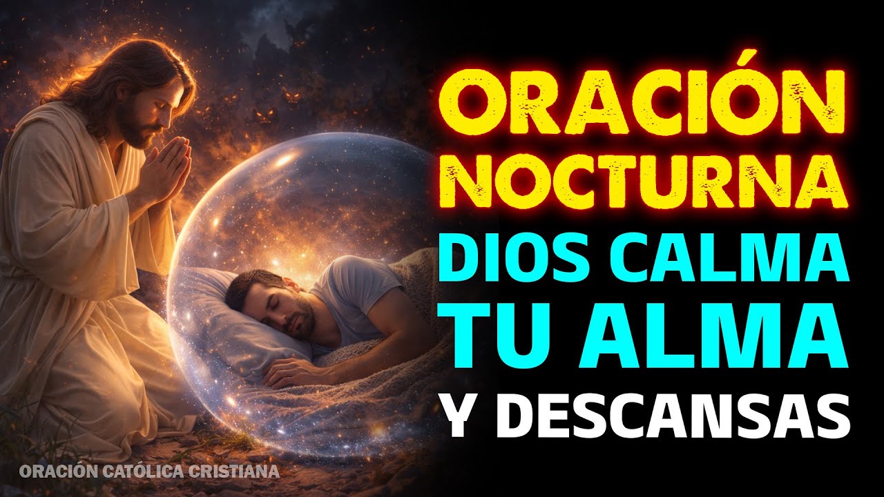 ORACIÓN para DORMIR 🌙 Cuando Dios Calma el Alma, el Sueño se Convierte en Cuidado