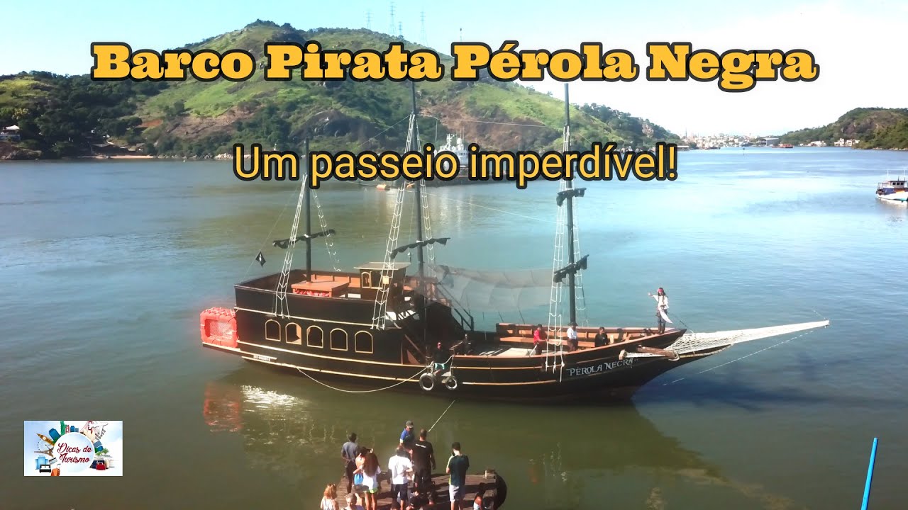 Barco Pirata Pérola Negra um passeio imperdível em Vitória-ES.#WithMe