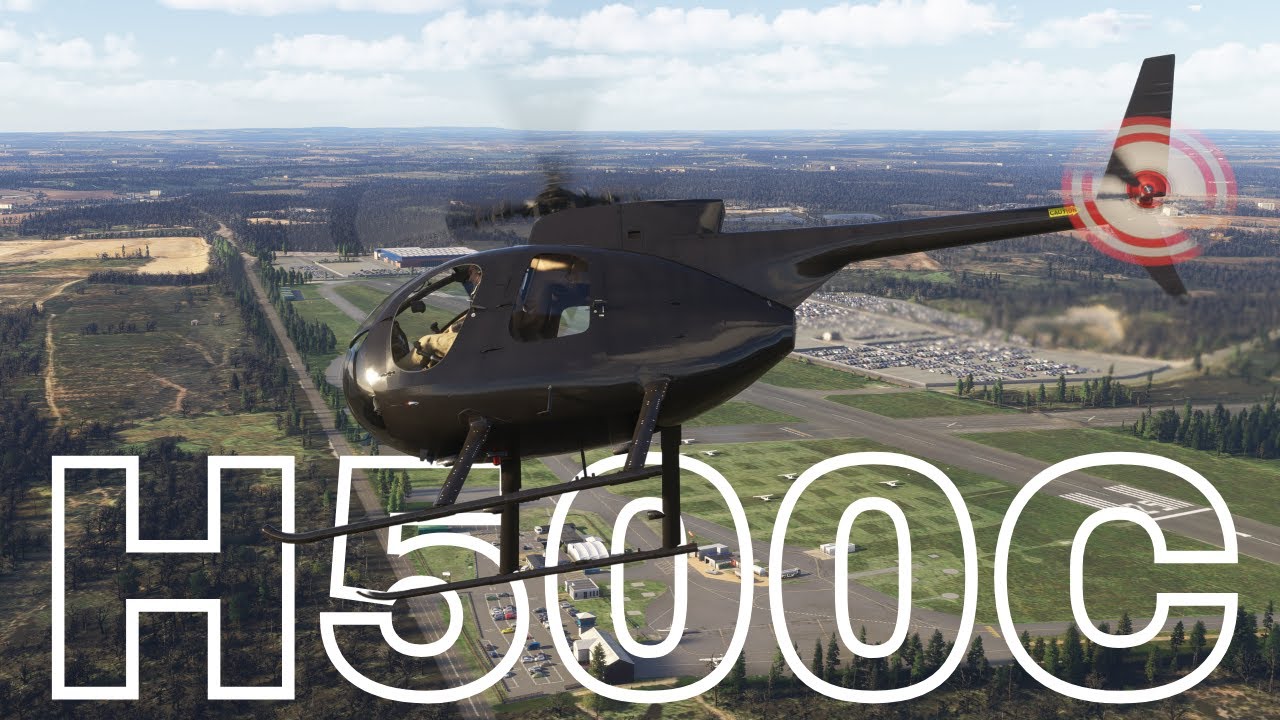 UPDATED! Taog's Hangar H500C  Training Hop Blackbushe to Goodwood Microsoft Flight Simulator 2024 4K