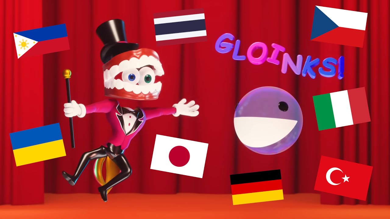 THE AMAZING DIGITAL CIRCUS - Caine explains the Gloinks in DIFFERENT LANGUAGES (Part 2)