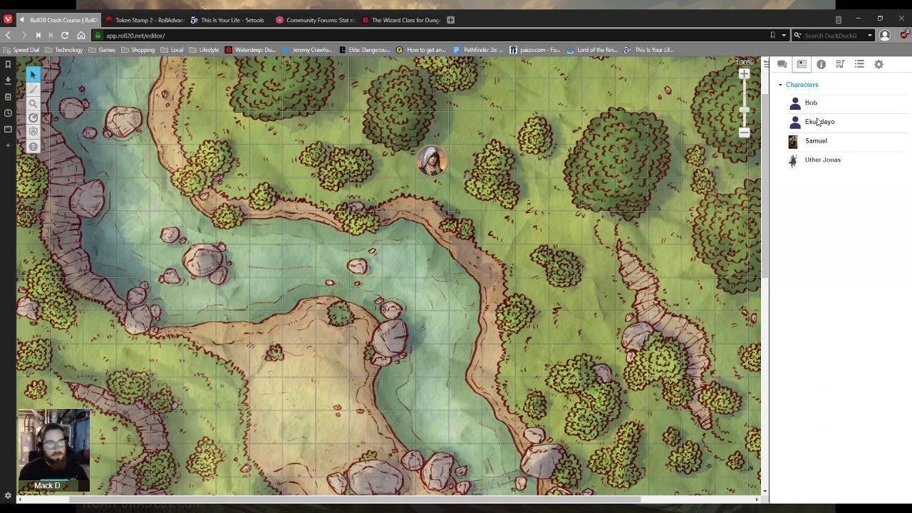 Краткий курс по Roll20 для начинающих игроков
