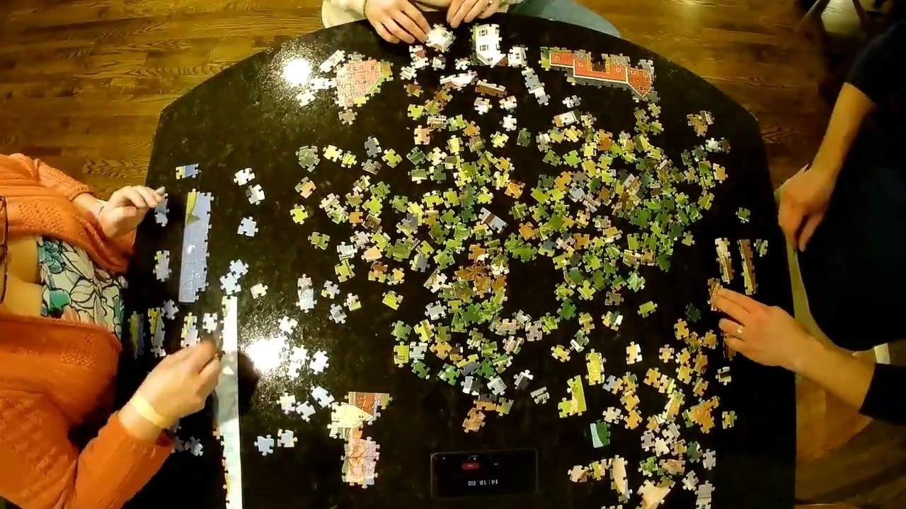 500 Piece Puzzle Timelapse - March 1st, 2026