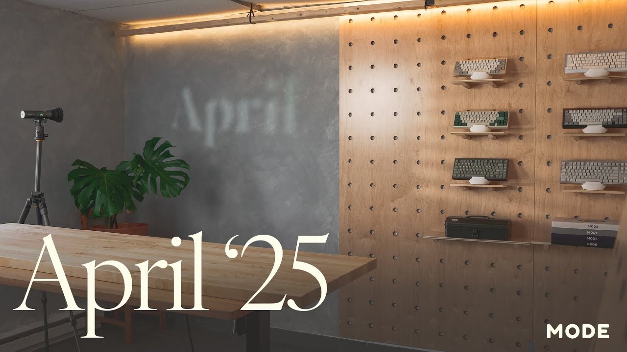 Mode Monthly Update - April 2025: Our New Filming Set!